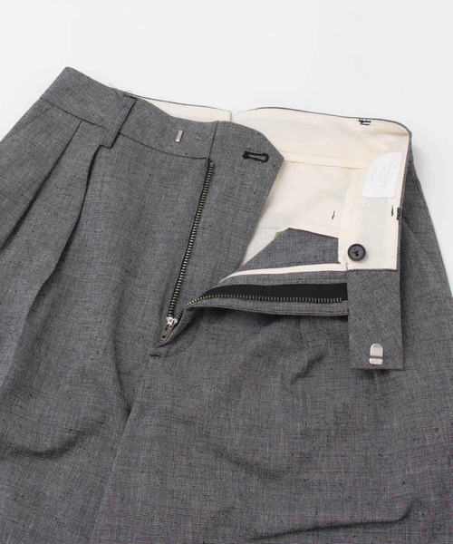 URBAN RESEARCH DOORS(アーバンリサーチドアーズ)の「White Label シルクネップショートパンツ(その他パンツ・レディース・ブラック/グレー系その他・SMALL/MEDIUM)」の5枚目の写真