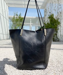 【ポーチ付き】エコレザーセットトートバック／WEB/EC限定商品