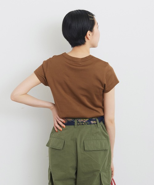 連シルフライスクルーネック半袖プルオーバー（Tシャツ