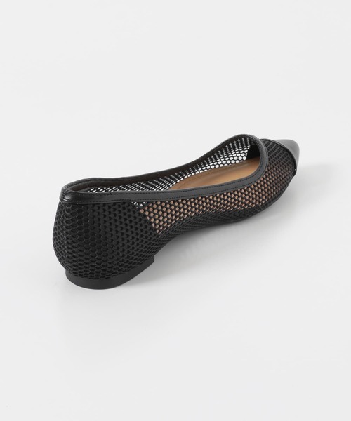 RODE SKO(ロデスコ)の「HELY メッシュポインテッドフラット(パンプス・レディース・ブラック/ベージュ・36/38/37)」の5枚目の写真
