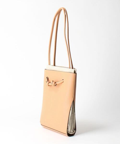 THE STATION STORE(ザ ステーション ストア)の「<casselini> レイヤー ミニ ショルダーバッグ(ショルダーバッグ・レディース・ブラック/ベージュ・FREE)」の3枚目の写真