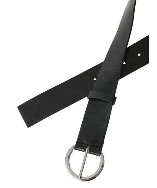 EMODA（エモダ）の「ヴィンテージスムースベルト（ベルト・レディース・ブラック/ベージュ・FREE）」の8枚目の写真