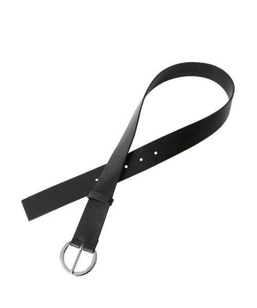 EMODA（エモダ）の「ヴィンテージスムースベルト（ベルト・レディース・ブラック/ベージュ・FREE）」の9枚目の写真