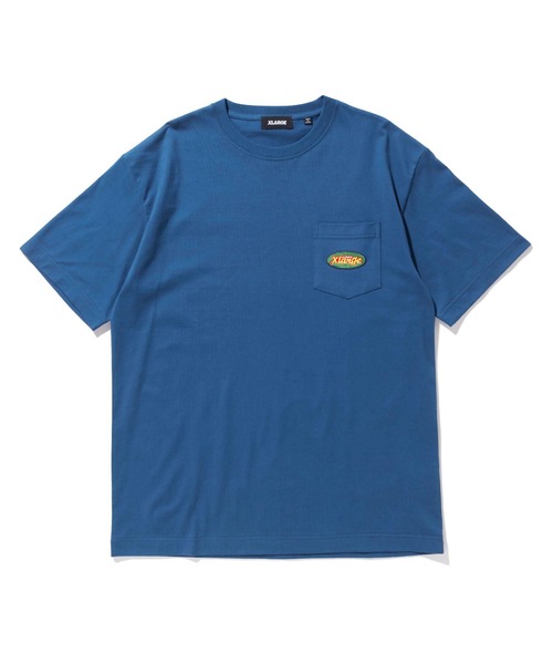 XLARGE（エクストララージ）の「S/S PATCH POCKET TEE（Tシャツ/カットソー・メンズ・ブラック/ホワイト/ブルー・XL/S/L/M）」の8枚目の写真