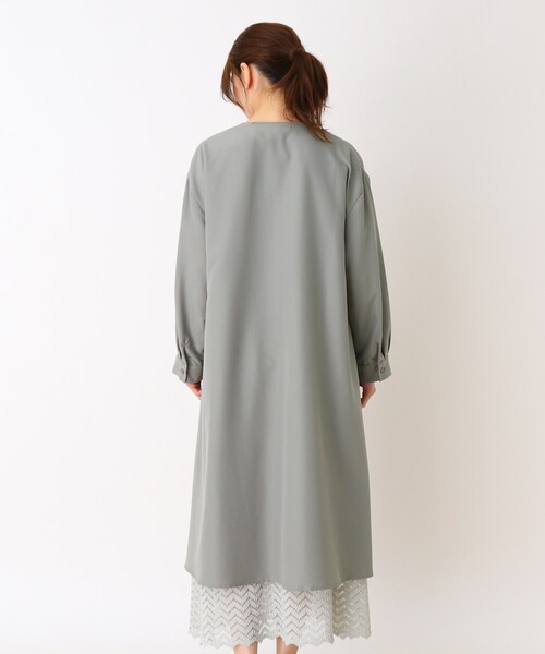 SHOO・LA・RUE（シューラルー）の「◆Aラインワンピース（ワンピース・レディース・ベージュ/グリーン・02/03/04）」の6枚目の写真