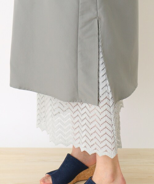 SHOO・LA・RUE（シューラルー）の「◆Aラインワンピース（ワンピース・レディース・ベージュ/グリーン・02/03/04）」の3枚目の写真