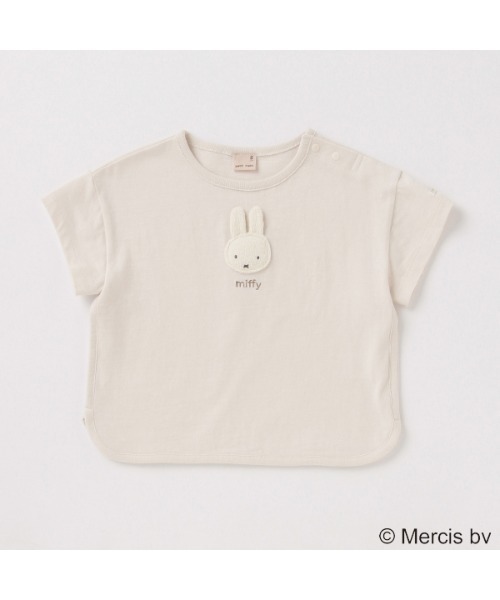 petit main（プティマイン）の「【miffy】モチーフTシャツ（Tシャツ/カットソー・キッズ・アイボリー/エメラルド/ピンク系その他・80ｃｍ/110cm/100cm/120cm/130cm/90㎝/90cm）」の16枚目の写真