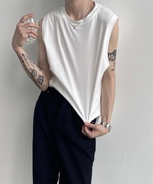 WESTBOY | 【WB ORIGINALS】【2021SS】Loose Fitting No-sleeve T-shirt WO21S301TP(タンクトップ)
