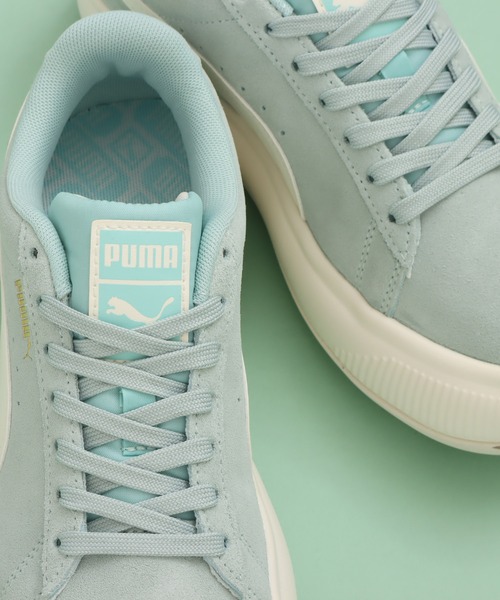PUMA（プーマ）の「PUMA SUEDE MAYU / プーマ スウェード マユ（スニーカー・レディース・ブルー/ピンク・23.5cm/24.5cm/23.0cm/24.0cm/25.0cm/22.5cm）」の11枚目の写真