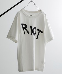 RIOT FACETASM（ライオットファセッタズム）の「【RIOT FACETASM】ORIGINAL RIOT LOGO TEE（Tシャツ/カットソー・メンズ）」