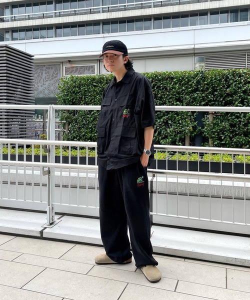 Sourcream(サワークリーム)の「【Sourcream/サワークリーム】FISH MIL SHIRTS(シャツ/ブラウス・メンズ・ブラック/ブルー/グリーン・FREE)」の17枚目の写真