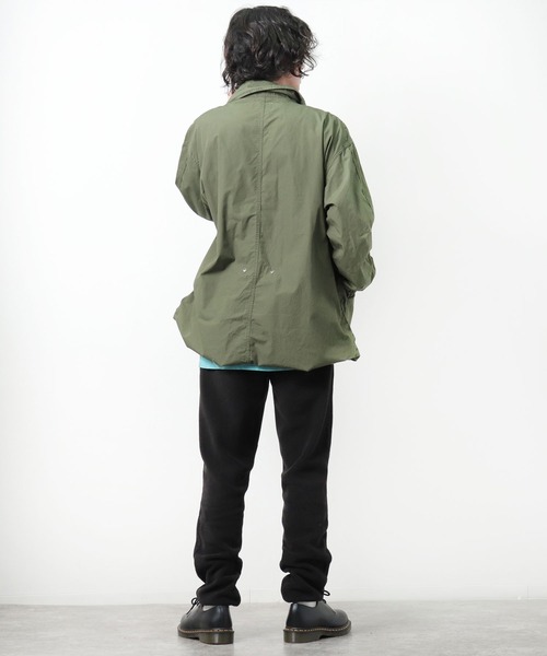 CAL O LINE(キャルオーライン)の「【 CAL O LINE / キャル オー ライン 】 モッズコート ミリタリーコート CL212080 SES(モッズコート・メンズ・ブラック/オリーブドラブ・M/L)」の22枚目の写真