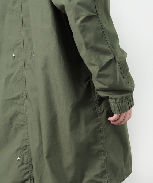 CAL O LINE(キャルオーライン)の「【 CAL O LINE / キャル オー ライン 】 モッズコート ミリタリーコート CL212080 SES(モッズコート・メンズ・ブラック/オリーブドラブ・M/L)」の11枚目の写真