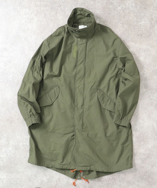 CAL O LINE(キャルオーライン)の「【 CAL O LINE / キャル オー ライン 】 モッズコート ミリタリーコート CL212080 SES(モッズコート・メンズ・ブラック/オリーブドラブ・M/L)」の16枚目の写真
