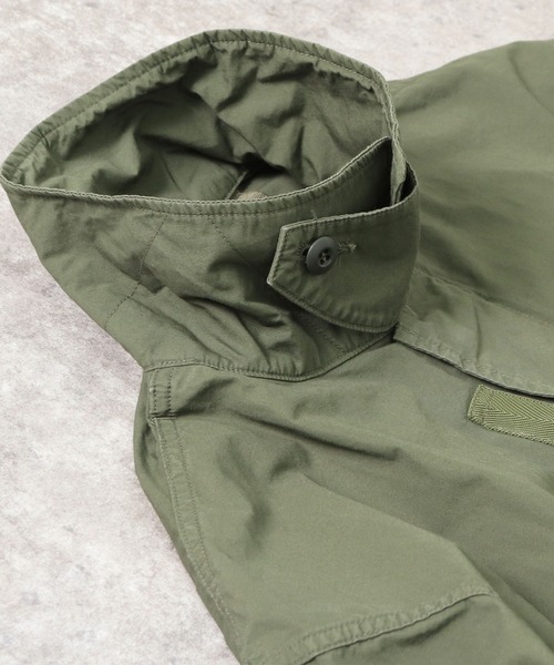 CAL O LINE(キャルオーライン)の「【 CAL O LINE / キャル オー ライン 】 モッズコート ミリタリーコート CL212080 SES(モッズコート・メンズ・ブラック/オリーブドラブ・M/L)」の17枚目の写真