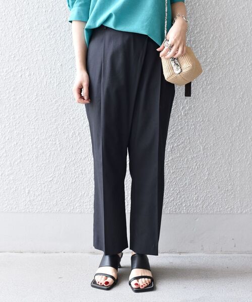 SHIPS（シップス）の「リネンライククロップドパンツ◇（その他