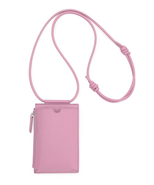 MADEMOISELLE ROPE'（マドモアゼル ロペ）の「<21AW新色追加>【スマートフォン対応】スマートウォレットミニショルダーバッグ（ショルダーバッグ・レディース・ブラック/イエロー/シルバー/グリーン/ピンク系その他2・FREE）」の5枚目の写真