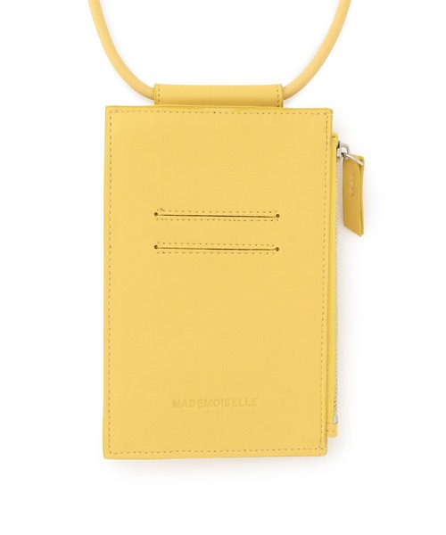 MADEMOISELLE ROPE'（マドモアゼル ロペ）の「<21AW新色追加>【スマートフォン対応】スマートウォレットミニショルダーバッグ（ショルダーバッグ・レディース・ブラック/イエロー/シルバー/グリーン/ピンク系その他2・FREE）」の14枚目の写真