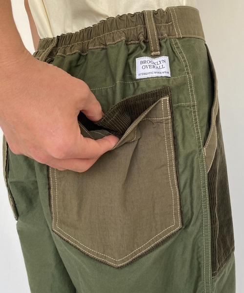 BROOKLYN OVERALL（ブルックリンオーバーオール）の「モールリップショーツ（その他パンツ・メンズ・ベージュ/カーキ・MEDIUM/LARGE）」の12枚目の写真