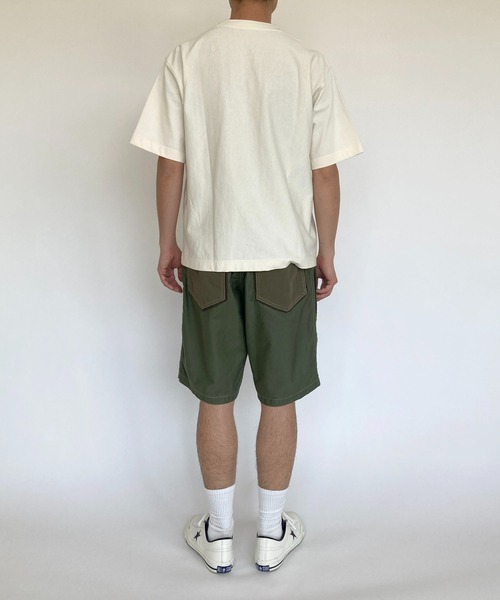 BROOKLYN OVERALL（ブルックリンオーバーオール）の「モールリップショーツ（その他パンツ・メンズ・ベージュ/カーキ・MEDIUM/LARGE）」の16枚目の写真