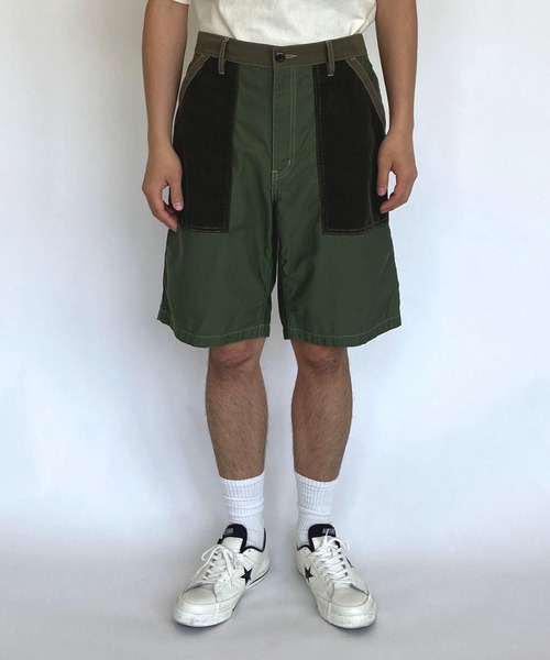 BROOKLYN OVERALL（ブルックリンオーバーオール）の「モールリップショーツ（その他パンツ・メンズ・ベージュ/カーキ・MEDIUM/LARGE）」の15枚目の写真