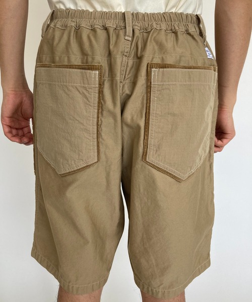 BROOKLYN OVERALL（ブルックリンオーバーオール）の「モールリップショーツ（その他パンツ・メンズ・ベージュ/カーキ・MEDIUM/LARGE）」の20枚目の写真