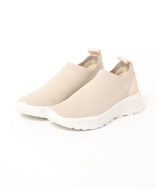 inter-chaussures(インターショシュール)の「【VAGABOND】ニットスニーカー(E15002)(スニーカー・レディース・ベージュ/ブラック・39/37/36/38)」の1枚目の写真