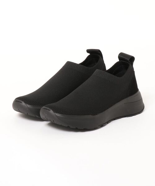 inter-chaussures(インターショシュール)の「【VAGABOND】ニットスニーカー(E15002)(スニーカー・レディース・ベージュ/ブラック・39/37/36/38)」の2枚目の写真