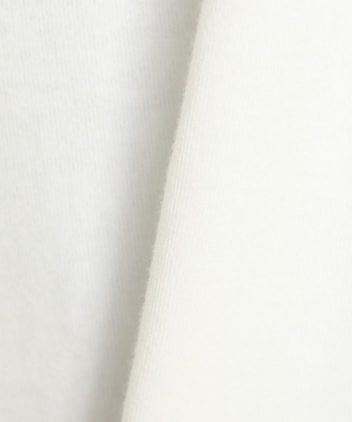 INED（イネド）の「ラウンドヘムカットソー（Tシャツ/カットソー・レディース・チャコールグレー/オフホワイト/カーキ/サックスブルー/ライトグリーン・9号）」の15枚目の写真