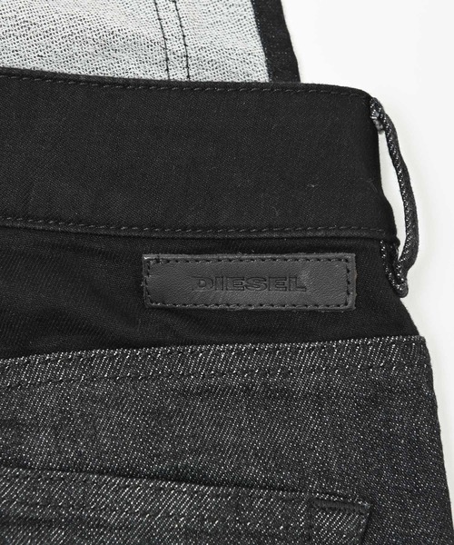 DIESEL(ディーゼル)の「DIESEL (ディーゼル) FLORY 093B JoggJeans デニムサロペット(サロペット/オーバーオール・レディース・ブラック・S)」の9枚目の写真