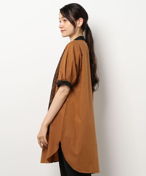 La SRIC（ラスリック）の「La SRIC / レースヨークスタンドブラウス（シャツ/ブラウス・レディース・ライトグレー/ゴールド系その他・38）」の19枚目の写真