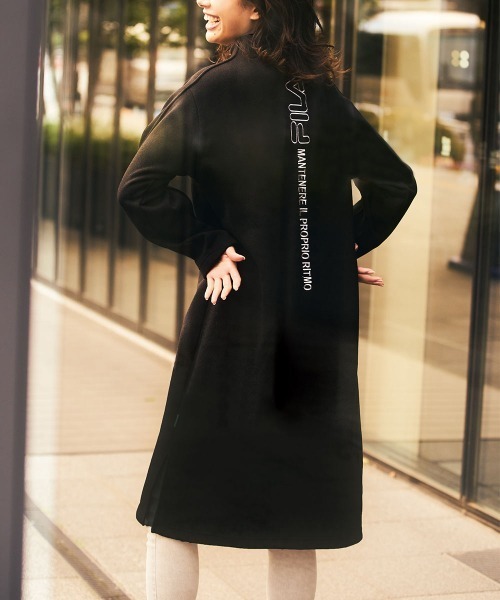 ｆｉｌａ フィラ ニットフリースボトルネックワンピース ワンピース Fila フィラ のファッション通販 Zozotown