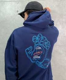 【ムラサキスポーツ別注】SANTACRUZ/サンタクルーズ　スクリーミングハンド パーカー 502213305