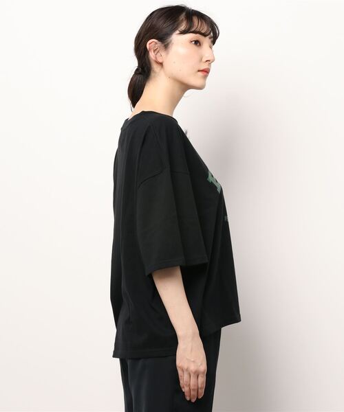 HWG_5(エイチダブルゴー)の「HWG_5オリジナル ビッグシルエットプリントロゴTシャツ - HWG_5 1988 -(Tシャツ/カットソー・レディース・ホワイト/ブラック・FREE)」の3枚目の写真