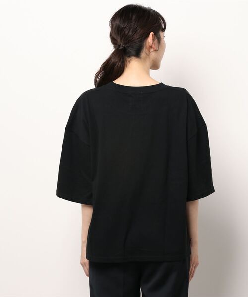 HWG_5(エイチダブルゴー)の「HWG_5オリジナル ビッグシルエットプリントロゴTシャツ - HWG_5 1988 -(Tシャツ/カットソー・レディース・ホワイト/ブラック・FREE)」の4枚目の写真