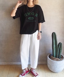 HWG_5 | HWG_5オリジナル ビッグシルエットプリントロゴTシャツ - HWG_5 1988 -(Tシャツ/カットソー)