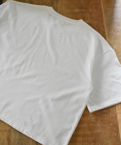 HWG_5(エイチダブルゴー)の「HWG_5オリジナル ビッグシルエットプリントロゴTシャツ - HWG_5 1988 -(Tシャツ/カットソー・レディース・ホワイト/ブラック・FREE)」の5枚目の写真