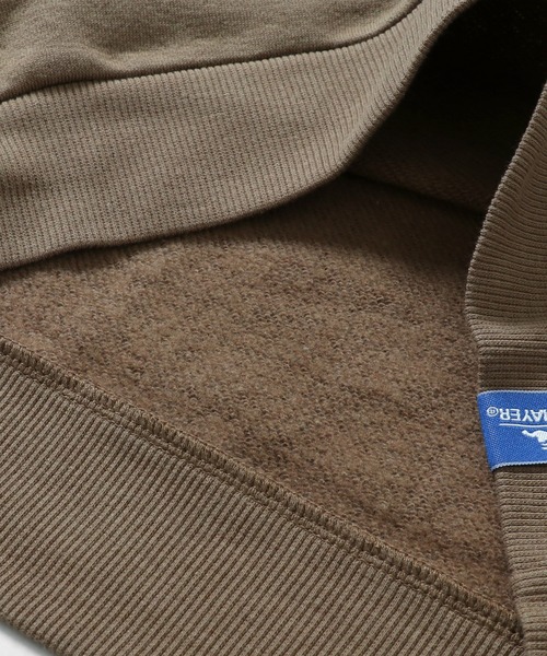 KRIFF MAYER（クリフメイヤー）の「ストレッチスペースクルー(ロゴ)（スウェット・キッズ・グレー/ベージュ/ワインレッド/ネイビー・130/150/170/120/140/160）」の7枚目の写真