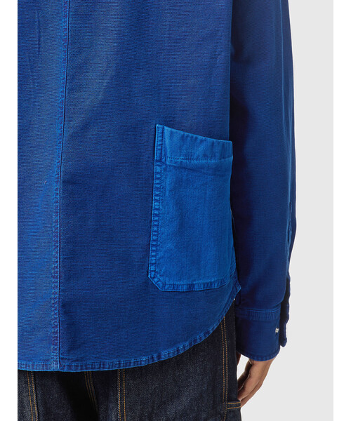 DIESEL(ディーゼル)の「メンズ シャツ オーバーシャツ ワークテイスト ジョグジーンズ(シャツ/ブラウス・メンズ・ネイビー/ミント/オレンジ・MEDIUM/X-LARGE/SMALL/LARGE)」の11枚目の写真