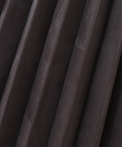 libelle more（リベル モア）の「スエードポンチ　アコーディオンプリーツスカート（スカート・レディース・グリーン/アイボリー/グレイッシュベージュ/チャコール・M/L）」の17枚目の写真