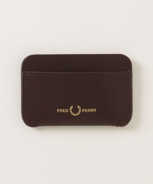 FRED PERRY（フレッドペリー）の「Matt Leather Card Holder（カードケース・メンズ・ブラック/ブラウン・ONE SIZE）」の8枚目の写真