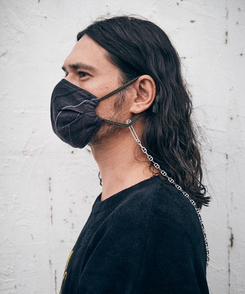 glamb（グラム）の「Punks Mask Chain / パンクスマスクチェーン（ネックレス・メンズ・シルバー・FREE）」の3枚目の写真