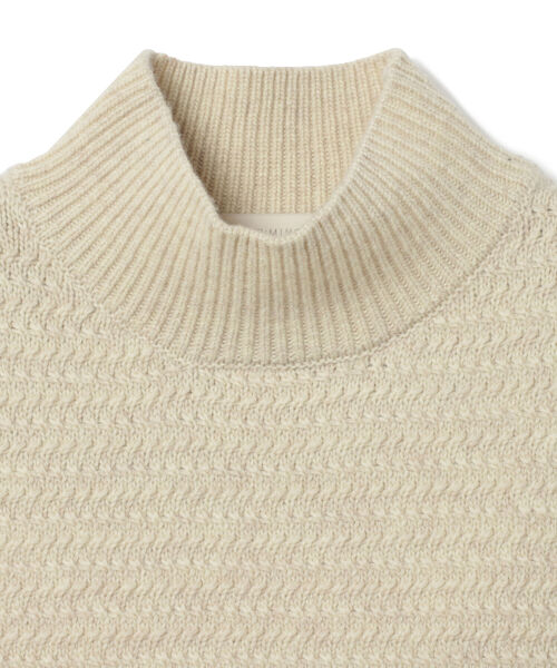 B:MING by BEAMS（ビーミングバイビームス）の「B:MING by BEAMS / フリンジ タートル ベスト 21AW（ベスト・レディース・ブラック/ベージュ/オフホワイト・ONE SIZE）」の9枚目の写真