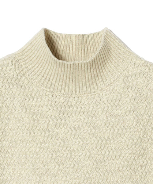 B:MING by BEAMS（ビーミングバイビームス）の「B:MING by BEAMS / フリンジ タートル ベスト 21AW（ベスト・レディース・ブラック/ベージュ/オフホワイト・ONE SIZE）」の18枚目の写真