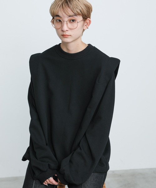 select MOCA(セレクトモカ)の「クラシッククリアレンズメガネ(メガネ・レディース・ブラック/ベージュ・FREE)」の3枚目の写真