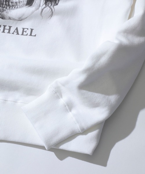 BIAS（バイアス）の「STUDIOUS別注 DEAD MANスカルプリントプルオーバーパーカー（パーカー・メンズ・ホワイト/ホワイト系その他/ライトグレー/クリア/オフホワイト/アイボリー・SMALL/MEDIUM/LARGE）」の17枚目の写真