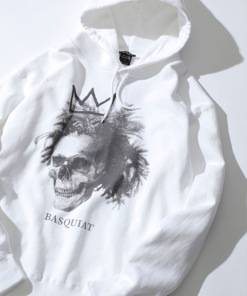 BIAS（バイアス）の「STUDIOUS別注 DEAD MANスカルプリントプルオーバーパーカー（パーカー・メンズ・ホワイト/ホワイト系その他/ライトグレー/クリア/オフホワイト/アイボリー・SMALL/MEDIUM/LARGE）」の22枚目の写真