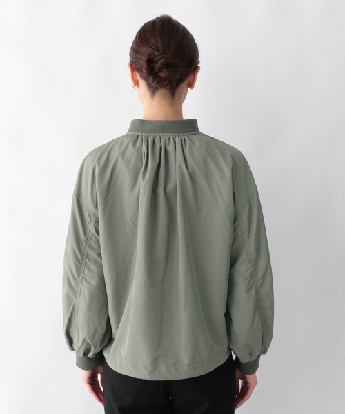 GLOBAL WORK（グローバルワーク）の「エアカルハッスイブルゾン/959811（ブルゾン・レディース・グリーン系その他/アイボリー/ブラック・MEDIUM/LARGE）」の13枚目の写真