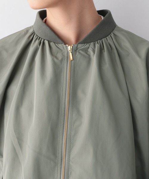 GLOBAL WORK（グローバルワーク）の「エアカルハッスイブルゾン/959811（ブルゾン・レディース・グリーン系その他/アイボリー/ブラック・MEDIUM/LARGE）」の8枚目の写真