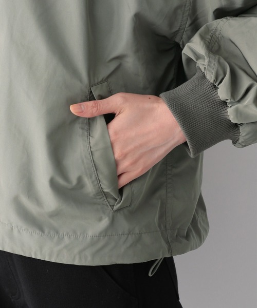 GLOBAL WORK（グローバルワーク）の「エアカルハッスイブルゾン/959811（ブルゾン・レディース・グリーン系その他/アイボリー/ブラック・MEDIUM/LARGE）」の5枚目の写真
